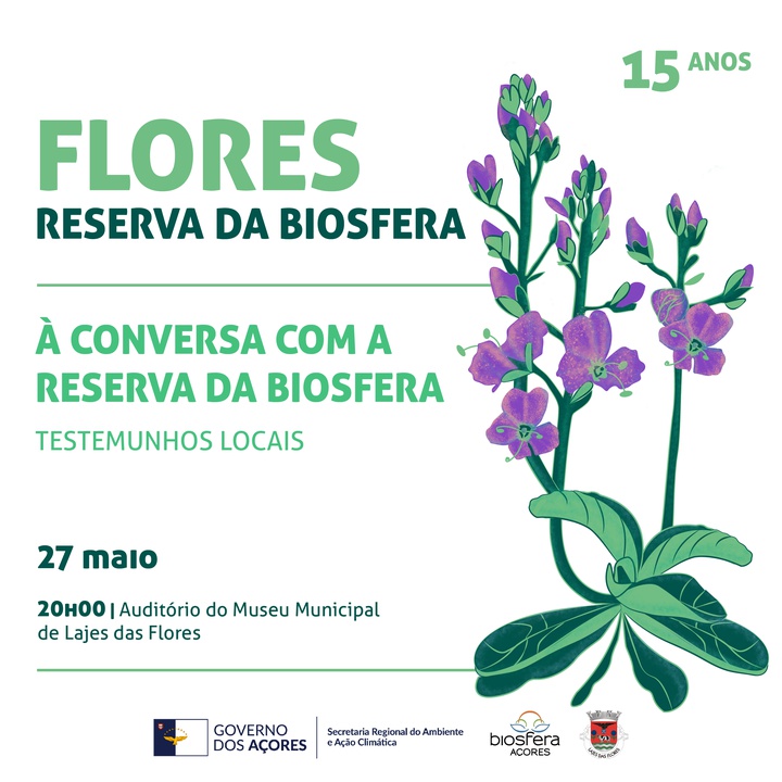 15.º Aniversário da Reserva da Biosfera da Ilha das Flores